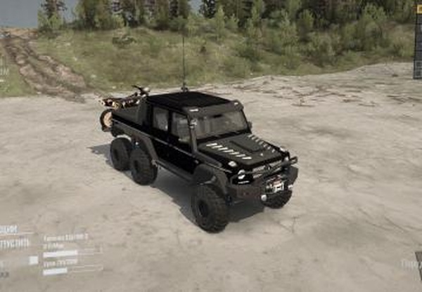 Mercedes-Benz G65 6x6версия 3 для Spintires: MudRunner (v29.01.18)