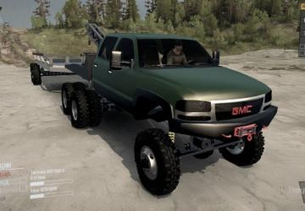 GMC 6x6 3500версия 3 для Spintires: MudRunner (v29.01.18)