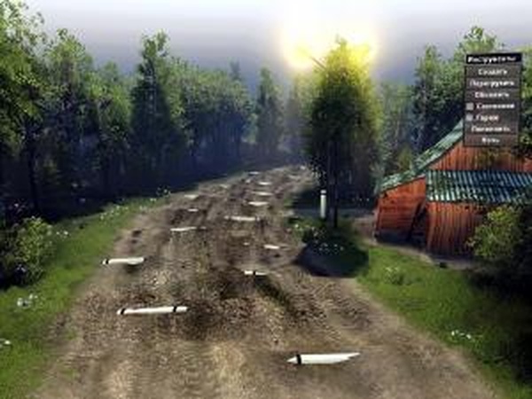 Тестовый Полигонверсия 1 для SpinTires (v03.03.16)