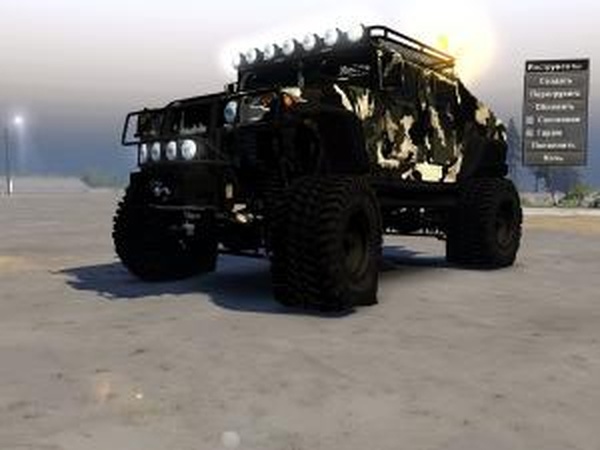 HMMWV v3версия 11.04.16 для SpinTires (v03.03.16)