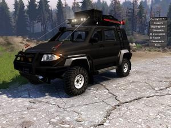 Уаз «Патриот»версия 10.04.16 для SpinTires (v03.03.16)