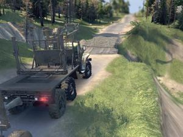 Карта «The Steep Hill» Build 4110 rcверсия 4.0 для SpinTires (v03.03.16)