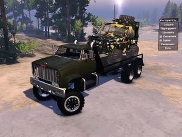 QM’s 86 Topkickверсия 1 для SpinTires (v03.03.16)