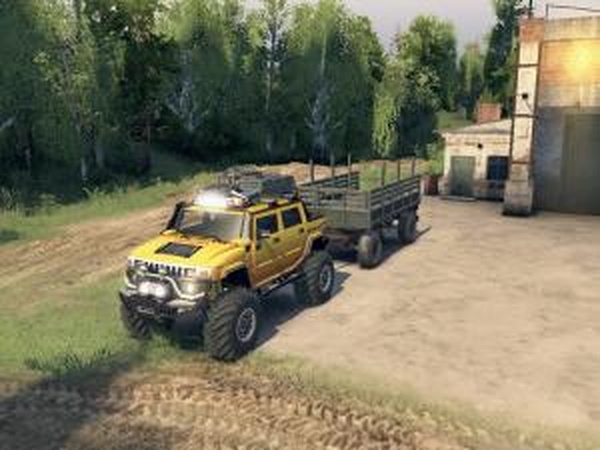 Hummer H2 OffRoadверсия 2.0 для SpinTires (v03.03.16)