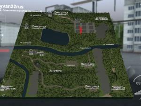 Карта «Колывань 22rus»версия 1.0 для SpinTires (v03.03.16)