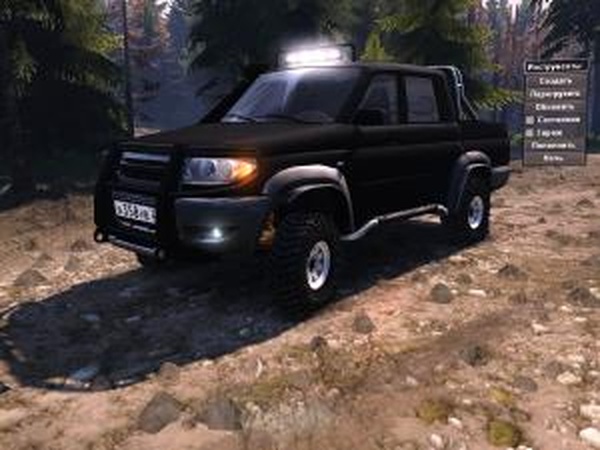 УАЗ Патриот Пикапверсия 10.04.16 для SpinTires (v03.03.16)