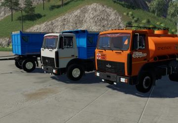 МАЗ-5551A2версия 1.0.0.0 для Farming Simulator 2019 (v1.5.x)