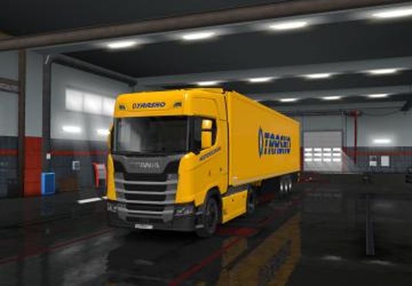 Скин «Траско» для Scania Sверсия 1.0 для Euro Truck Simulator 2 (v1.35.x, 1.36.x)