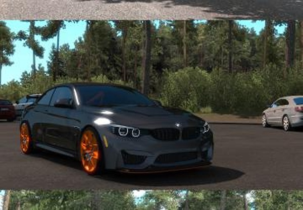 BMW M4 GTS Coupe 2016версия 1.1 для Euro Truck Simulator 2 (v1.35.x, 1.36.x)