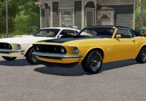 Ford Mustang 19692версия 2.0.0.0 для Farming Simulator 2022