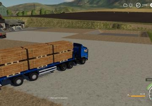 Прицеп MAЗ 938662версия 1.0.0.0 для Farming Simulator 2019 (v1.5.x)