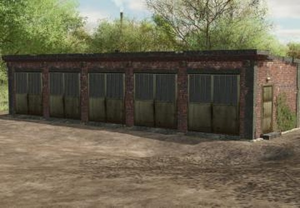 Old Brick Garageверсия 1.0.0.0 для Farming Simulator 2025 (v1.7.x)