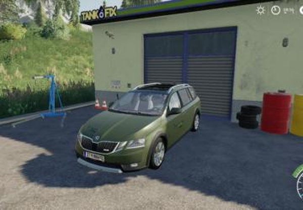 Skoda Octavia Scout 2017версия 1.1 для Farming Simulator 2019