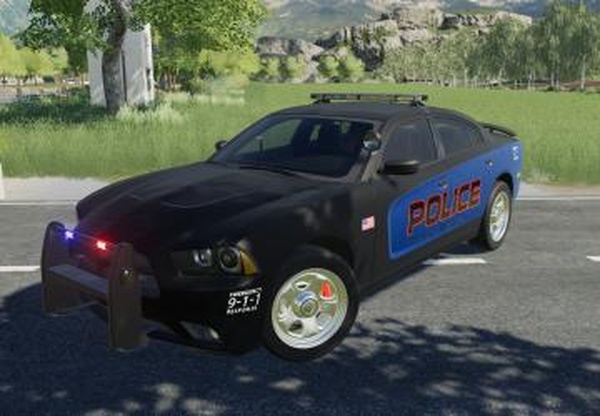 Dodge Charger 2012версия 1.0.0.0 для Farming Simulator 2019 (v1.5.x)