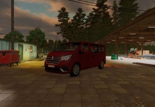 Renault Trafic Long L2версия 2.0 для Farming Simulator 2025