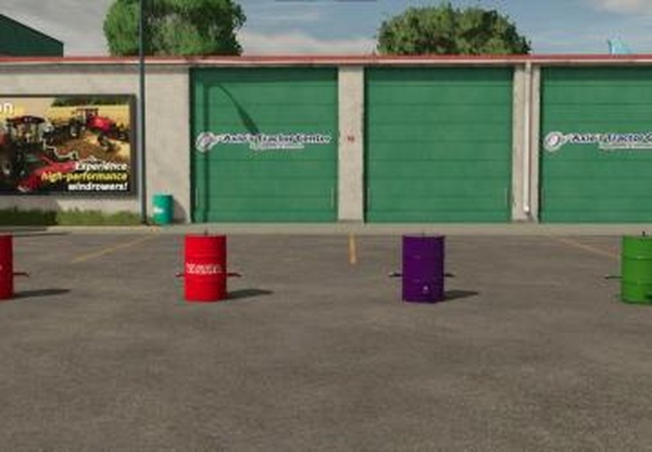 Oil Drum Counterweightверсия 1.0.0.0 для Farming Simulator 2025