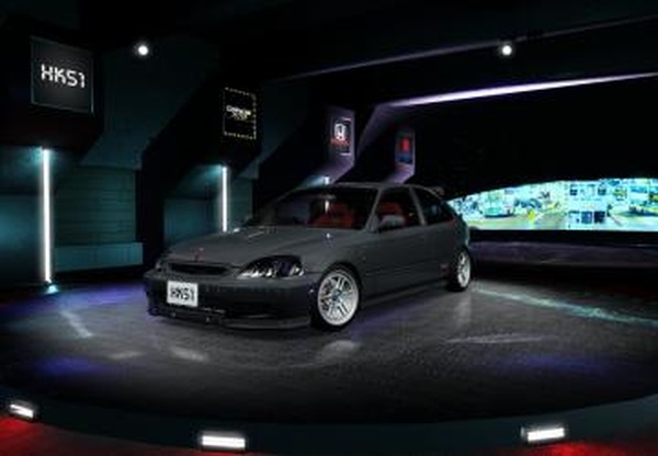 Honda Civic EK9 HK51 P1 retuneверсия 3.2 для Assetto Corsa