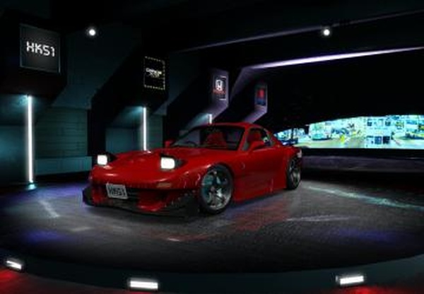Mazda RX7 FD3S HK51 P1 retuneверсия 3.2 для Assetto Corsa