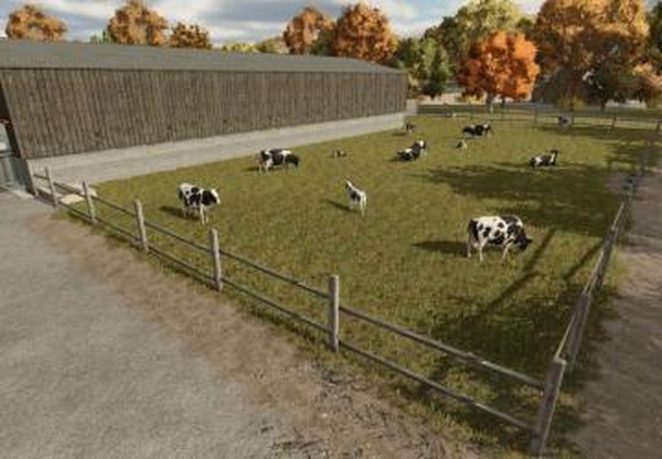Old Wooden Barnверсия 1.0.0.0 для Farming Simulator 2025