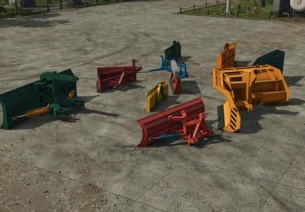 Tractor tools packверсия 1.0.0.0 для Farming Simulator 2025