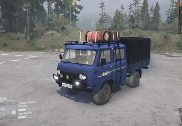 Уаз-39094 «Фермер»версия 2.1 для Spintires: MudRunner (v29.01.18-18/03/06)