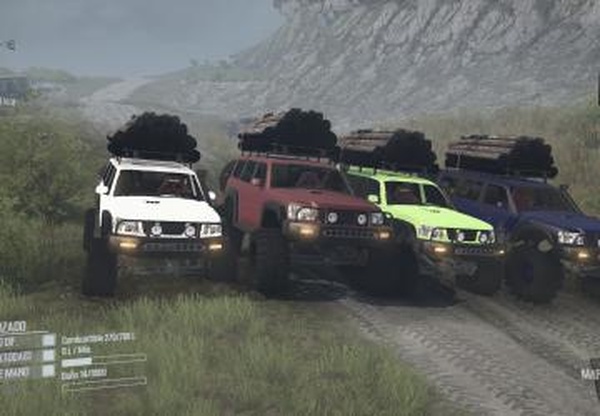 Nissan Patrolверсия 4 для Spintires: MudRunner (v29.01.18)