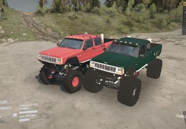 Grand Comanche Monsterверсия 2 для Spintires: MudRunner (v11.12.17)