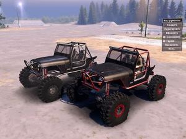 Jeep YJ Crawler 1987версия 09.04.16 для SpinTires (v03.03.16)