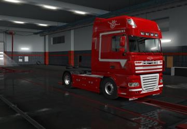 Скин «Holland Style» для DAF XF 105версия 1.0 для Euro Truck Simulator 2 (v1.35.x, 1.36.x)