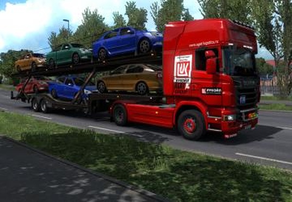 Скин Agat Group для Scania R 2009версия 1.0 для Euro Truck Simulator 2 (v1.35.x, 1.36.x)