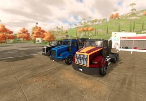Lizard American Truck V340версия 1.0.0.0 для Farming Simulator 2022