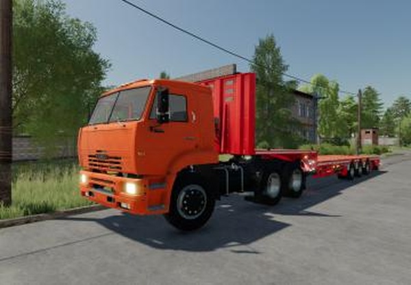 КамАЗ тягачверсия 1.0.0.0 для Farming Simulator 2022 (v1.9x)