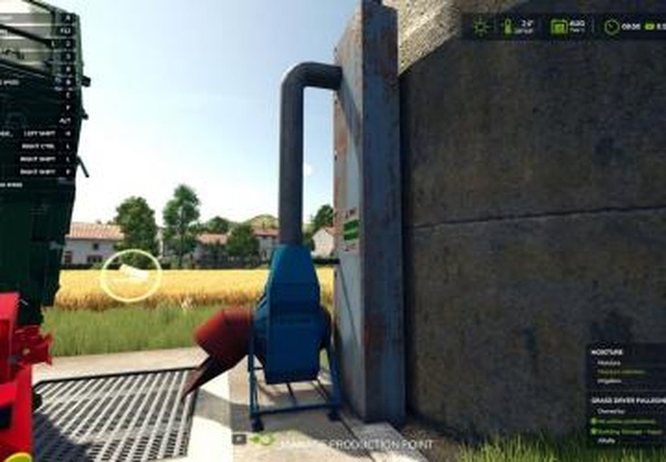 Grass dryer for Pallegney Mapверсия 1.0.0.0 для Farming Simulator 2025