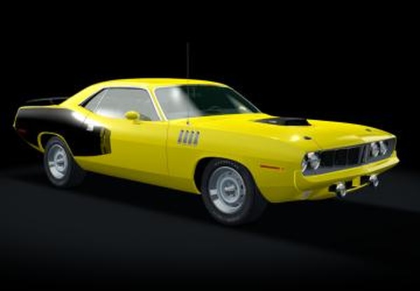 Plymouth Cuda 340 1971версия - для Assetto Corsa