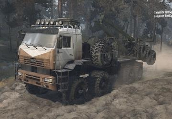 Камаз Полярникверсия 1 для Spintires: MudRunner (v11.12.17)