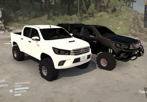 Toyota Hilux 2016версия 2 для Spintires: MudRunner (v11.12.17)