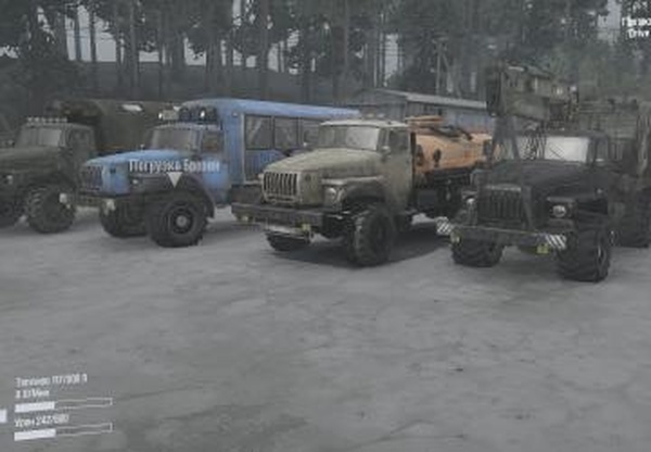 Урал-43206версия 10.02.18 для Spintires: MudRunner (v11.12.17)