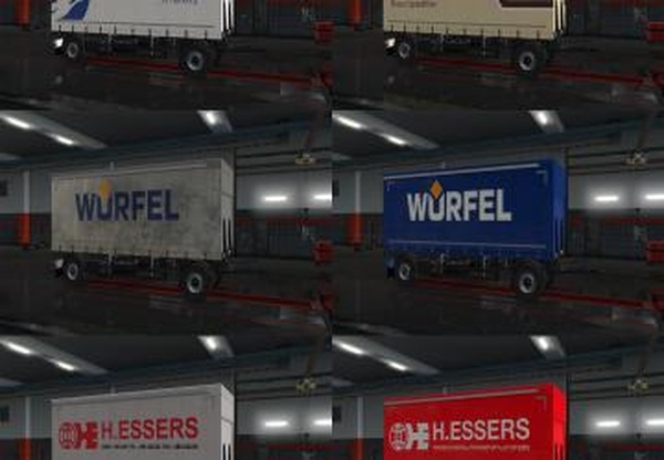 Скины для DAF 95 ATi BDFверсия 1.0 для Euro Truck Simulator 2 (v1.35.x, 1.36.x)