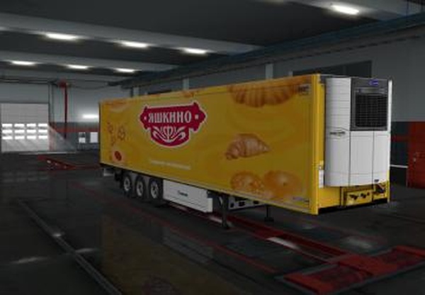 Скин Яшкино для своего прицепаверсия 1.0 для Euro Truck Simulator 2 (v1.35.x)