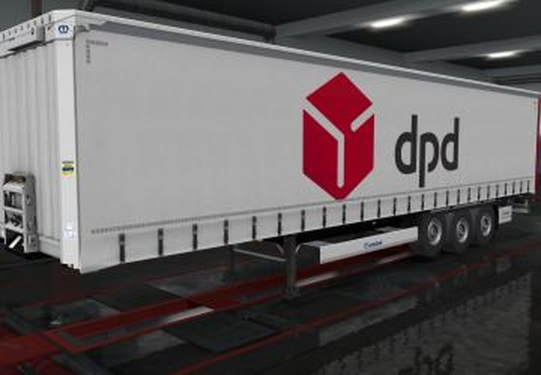 Скин «DPD» для DLC Kroneверсия 1.0 для Euro Truck Simulator 2 (v1.35.x, - 1.42.x)