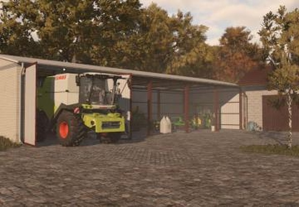 Shed With Garageверсия 1.0.0.1 для Farming Simulator 2025