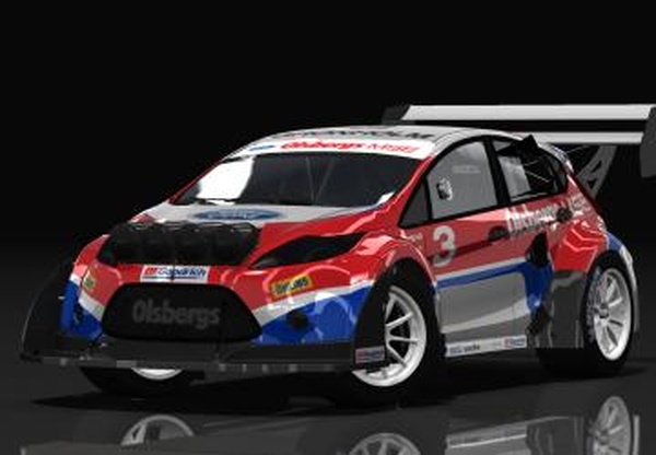 Olsbergs MSE Ford Fiesta mk7 PikesPeakверсия 1.0 для Assetto Corsa
