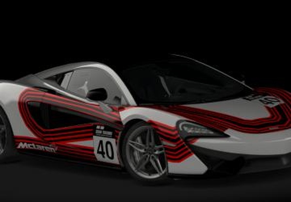 McLaren 570S R4версия - для Assetto Corsa