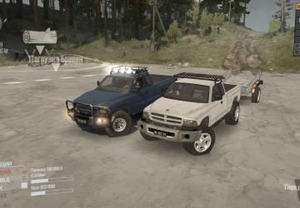 Dodge Dakota Remasteres BullModsверсия 08.02.18 для Spintires: MudRunner (v11.12.17)