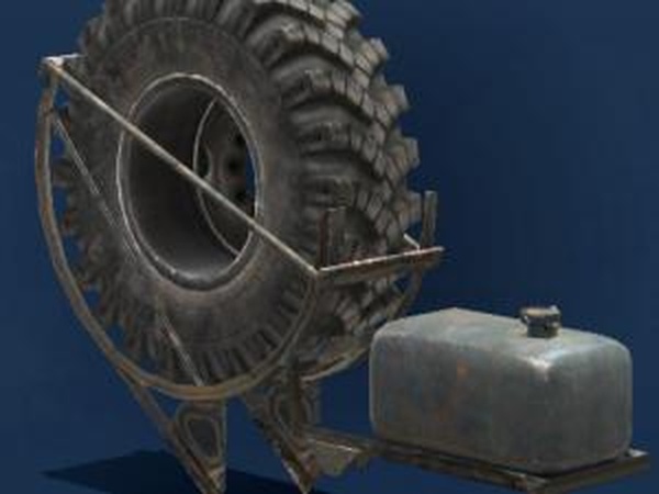 Запасное колесо и топливоверсия 03.02.18 для Spintires: MudRunner (v11.12.17)