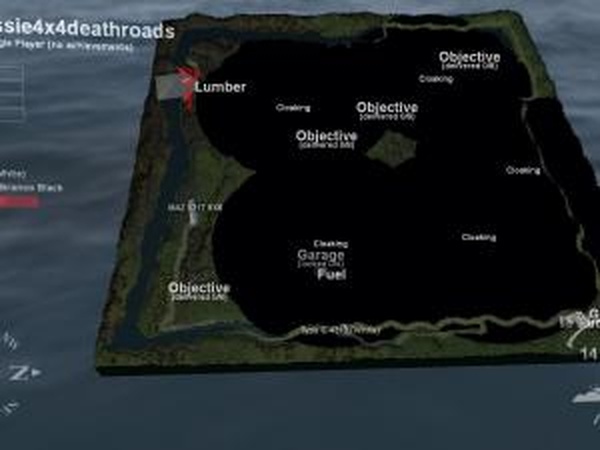 Карта «Aussie 4x4 Deathroads»версия 1.0 для SpinTires (v03.03.16)