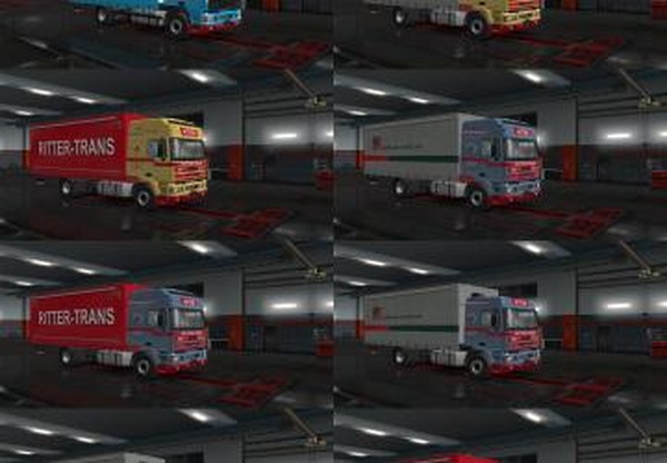 Скины для DAF 95 ATi BDFверсия 1.0 для Euro Truck Simulator 2 (v1.35.x, 1.36.x)