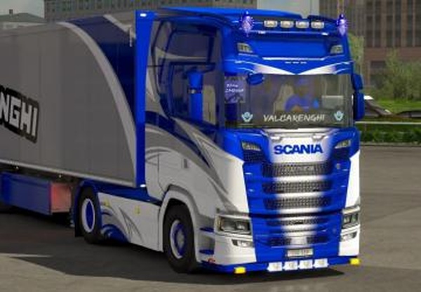 Scania S Valcarenghi Skinверсия 1.0 для Euro Truck Simulator 2 (v1.35.x)