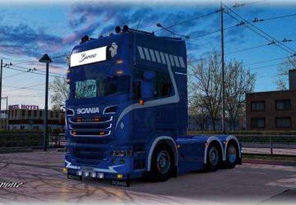 Скины Baronz Transportверсия 2.0 для Euro Truck Simulator 2 (v1.36.x)