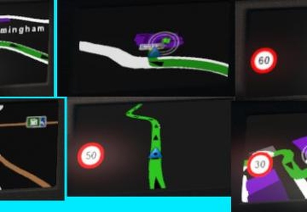 GPS Coloursверсия 1.0 для Euro Truck Simulator 2 (v1.35.x)